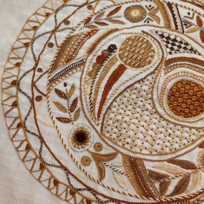 La broderie du vendredi.